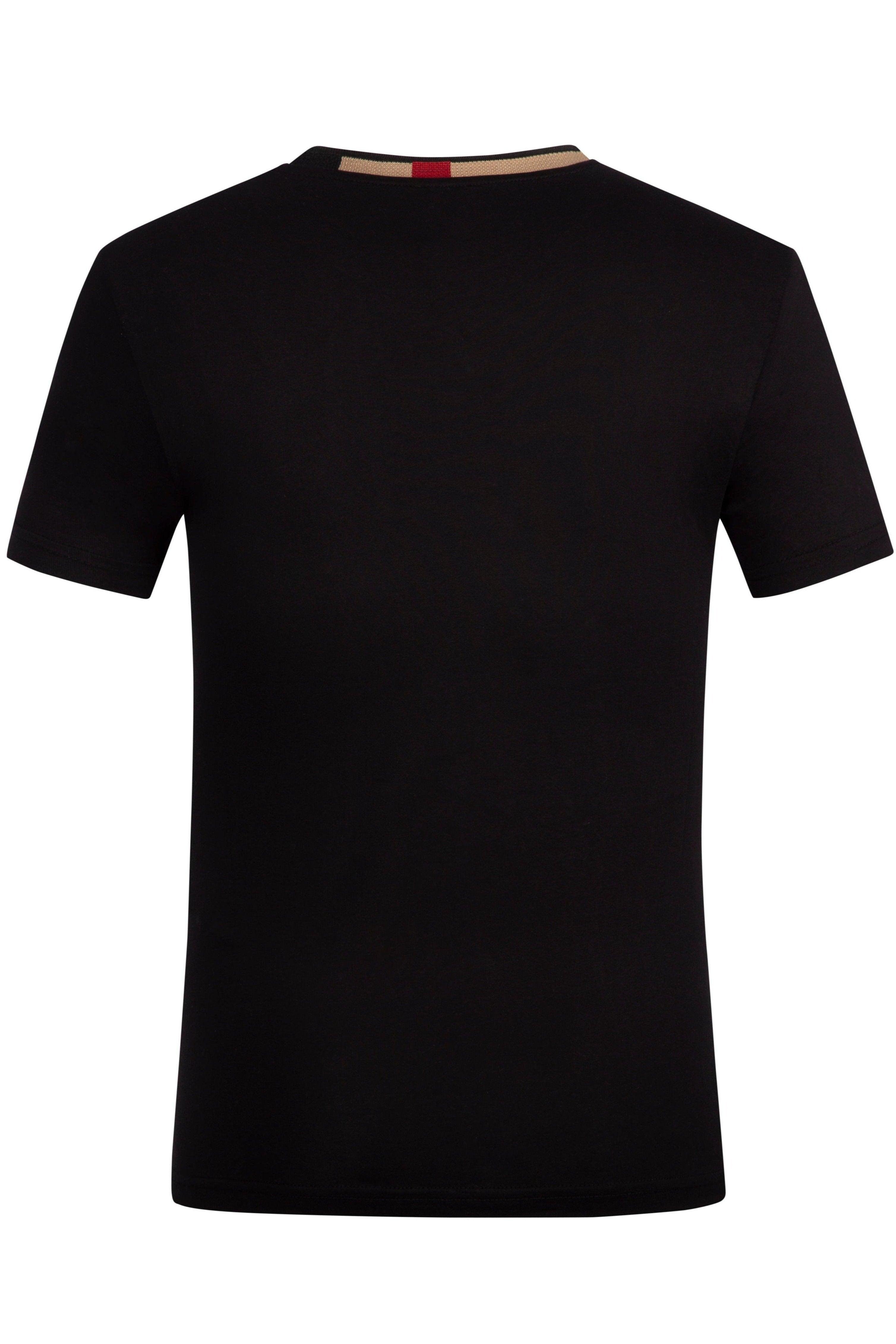 Burberry Men's T Shirt In Black