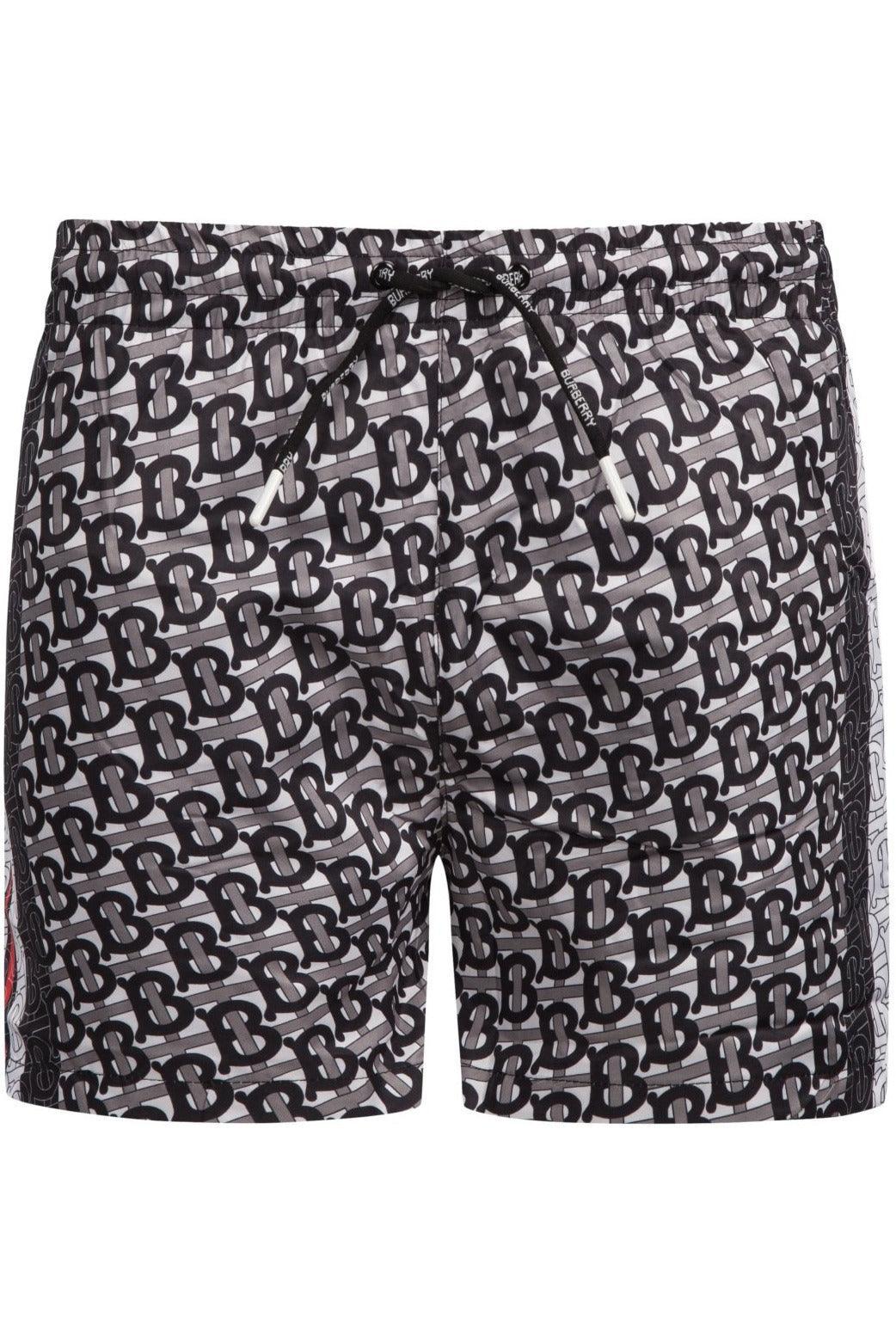 Burberry Men's Swim Shorts In Grey