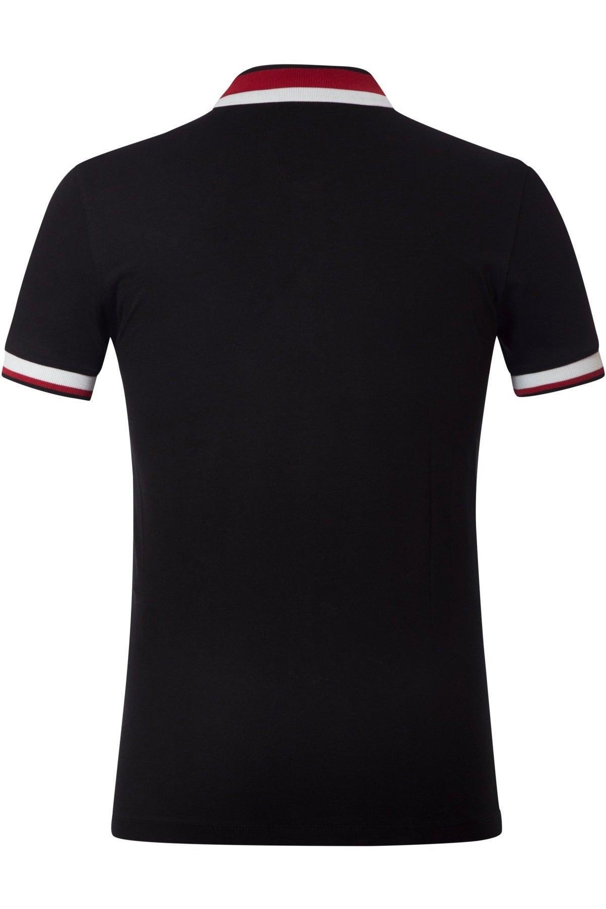 Dolce&Gabbana Men's Polo Shirt In Black